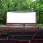Ilustrační foto. Letní kino bylo nové, bohužel bude potřeba ho postavit znova