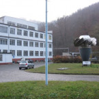 Podnik ČKD Blansko, nedaleko něj nalezli postřeleného Petra