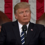 Trump se v interview věnoval svým oblíbeným tématům