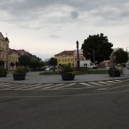 Náměstí Týniště nad Orlicí, zde žil a vraždil Michal Semanský