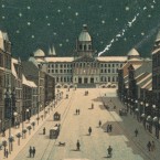 Josef Rössler-Ořovský spolu se svým bratrem sjeli z horní části Václavského náměstí od budovy Muzea Království Českého až dolů. Náměstí v té době bylo zatím bez sochy sv. Václava