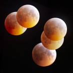 Dopad meteoritu vyfotografovaný ze sedmi míst na planetě získal ocenění Snímek dne