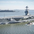 Americká letadlová loď Gerald R. Ford v roce 2017