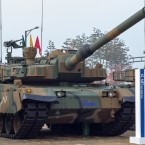 Jihokorejský tank K2 Black Panther, který je považován z jeden z nejlepších současných tanků