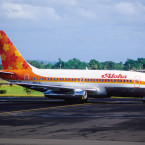 Boeing 737 v barvách Aloha Airlines