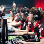 Hráči na turnaji hry League of Legends