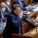 Poslanec Lubomír Volný prožívá těžké jaro. Ve Sněmovně musí sedět za plexi a facebook mu před pár dny zrušil účet za porušování pravidel chování na této sociální síti 