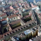 Klementinum je druhý největší areál budov po Pražském hradu