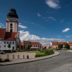 Bechyňské náměstí přímo dýchá historií a jihočeskou romantikou