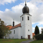 Kostel Povýšení svatého Kříže ve Starém Rožmitále, kde byla poprvé hrána Česká mše vánoční