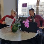 Filip Hausknecht a Vendula Couvreur představují nové hnutí Budoucnost