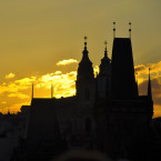 Noční Praha umí být strašidelná
