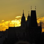 Noční Praha umí být strašidelná