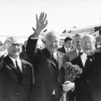 Gustáv Husák (uprostřed) nejvíce politicky vytěžil z okupace Československa. Vystřídal Dubčeka na postu prvního tajemníka ÚV KSČ a stal se symbolem normalizace