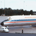 Letoun McDonnell Douglas DC-9 společnosti JAT Yugoslav Airlines na letišti Stockholm
