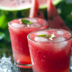 Domácí melounová limonáda je samozřejmě také započítána do „melounového nebezpečí“