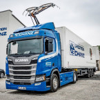 Vozidlo Scania R450 firmy Spedition Schanz
